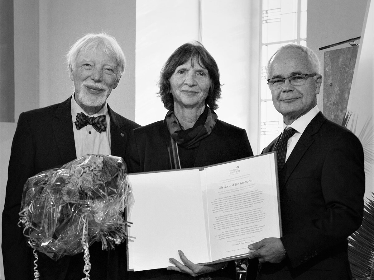 Aleida And Jan Assmann Peace Prize Of The German Book Trade